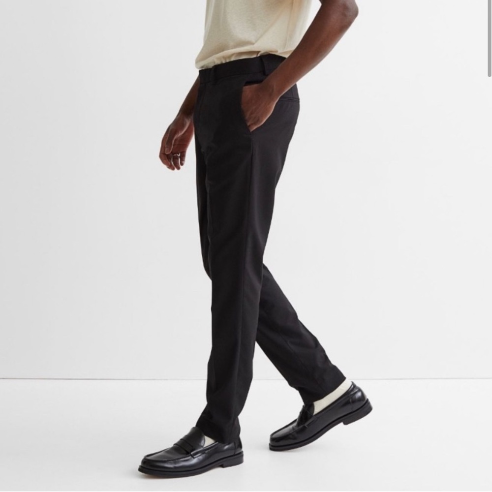 NWT H&M Consensus Skinny Fit Men’s Dress Pant | Black | Size 31 x 30